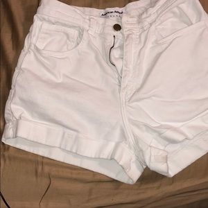 White shorts